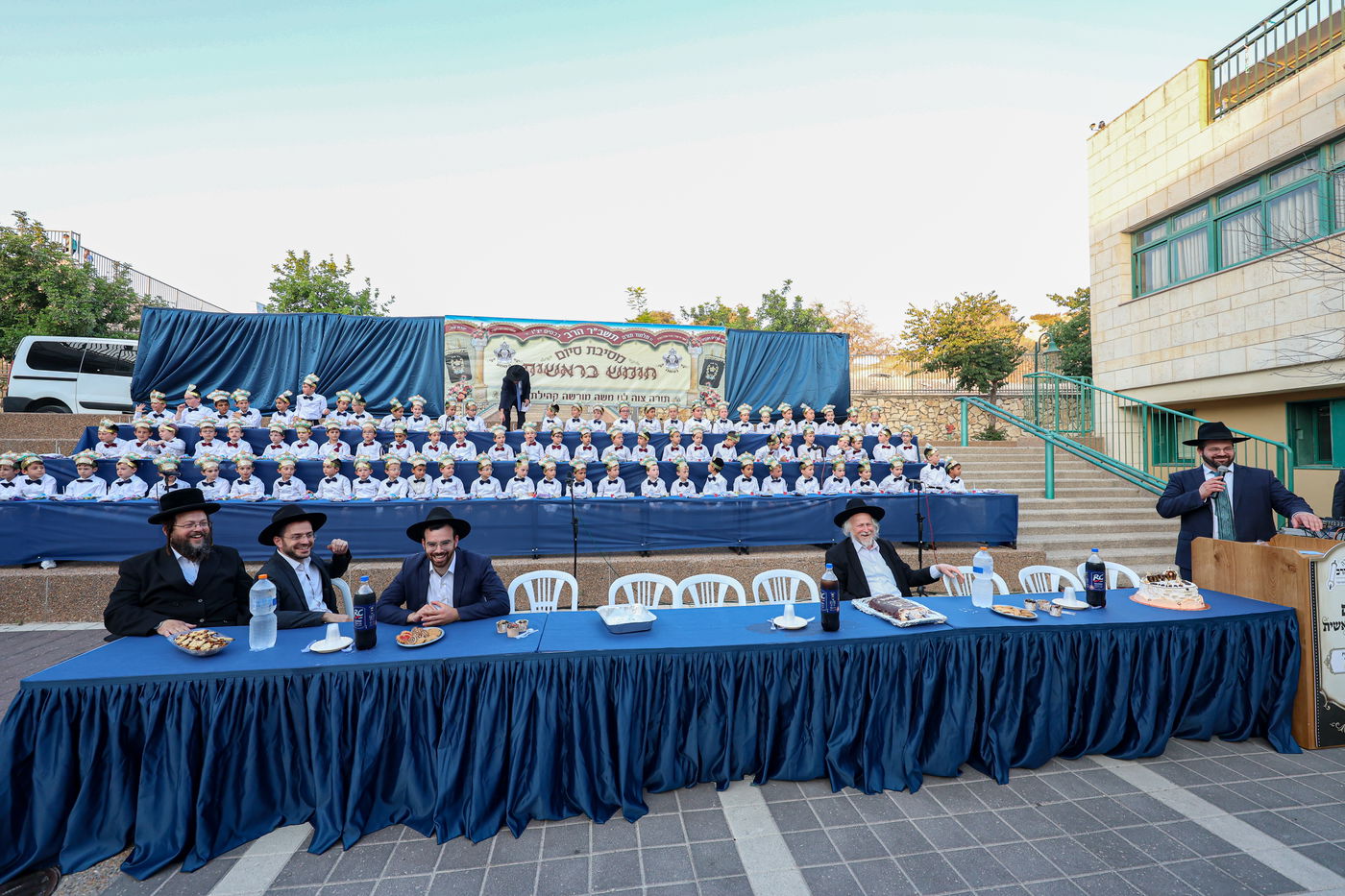  סיום ספר בראשית בתלמוד תורה 'תשב"ר הרב' ברכסים