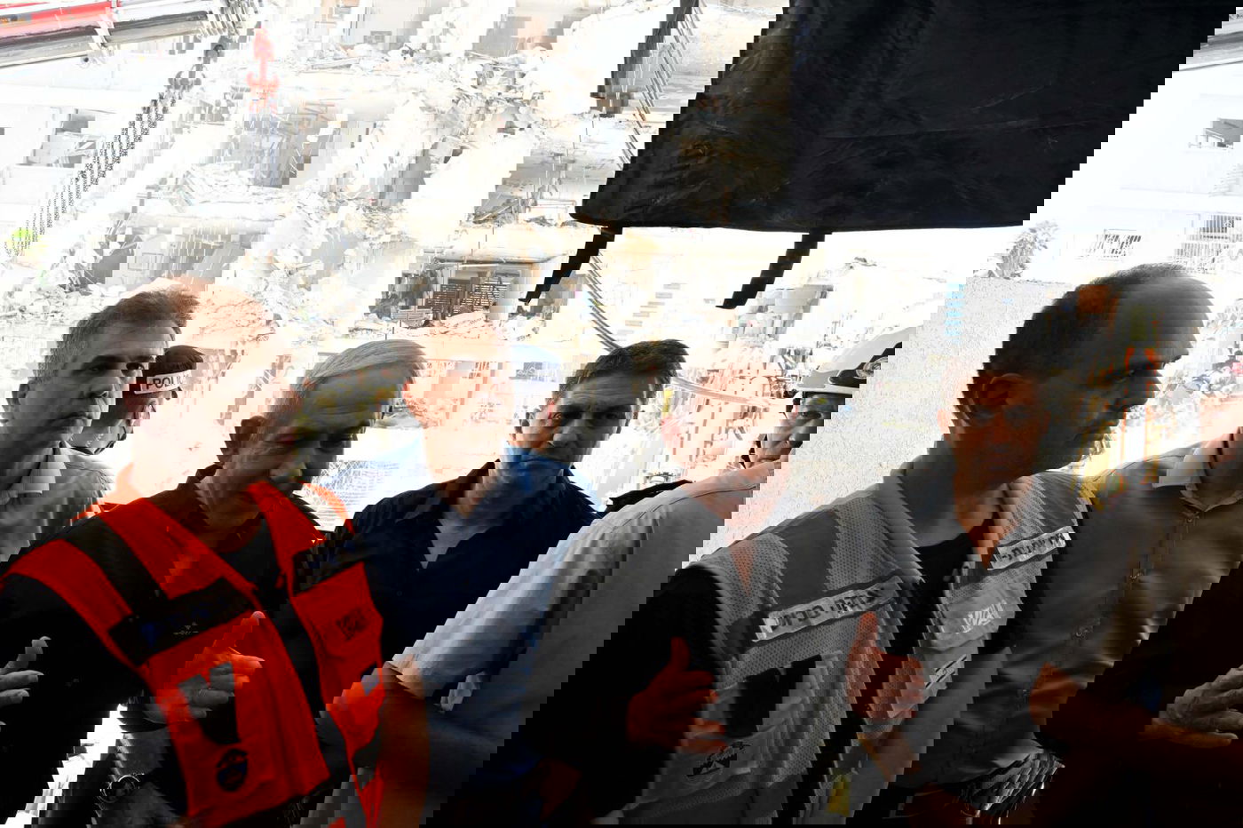 נתניהו בזירת הנפילה