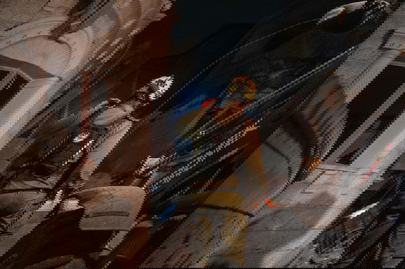 כוחות פיקוד העורף בזירת הנפילה בטמרה