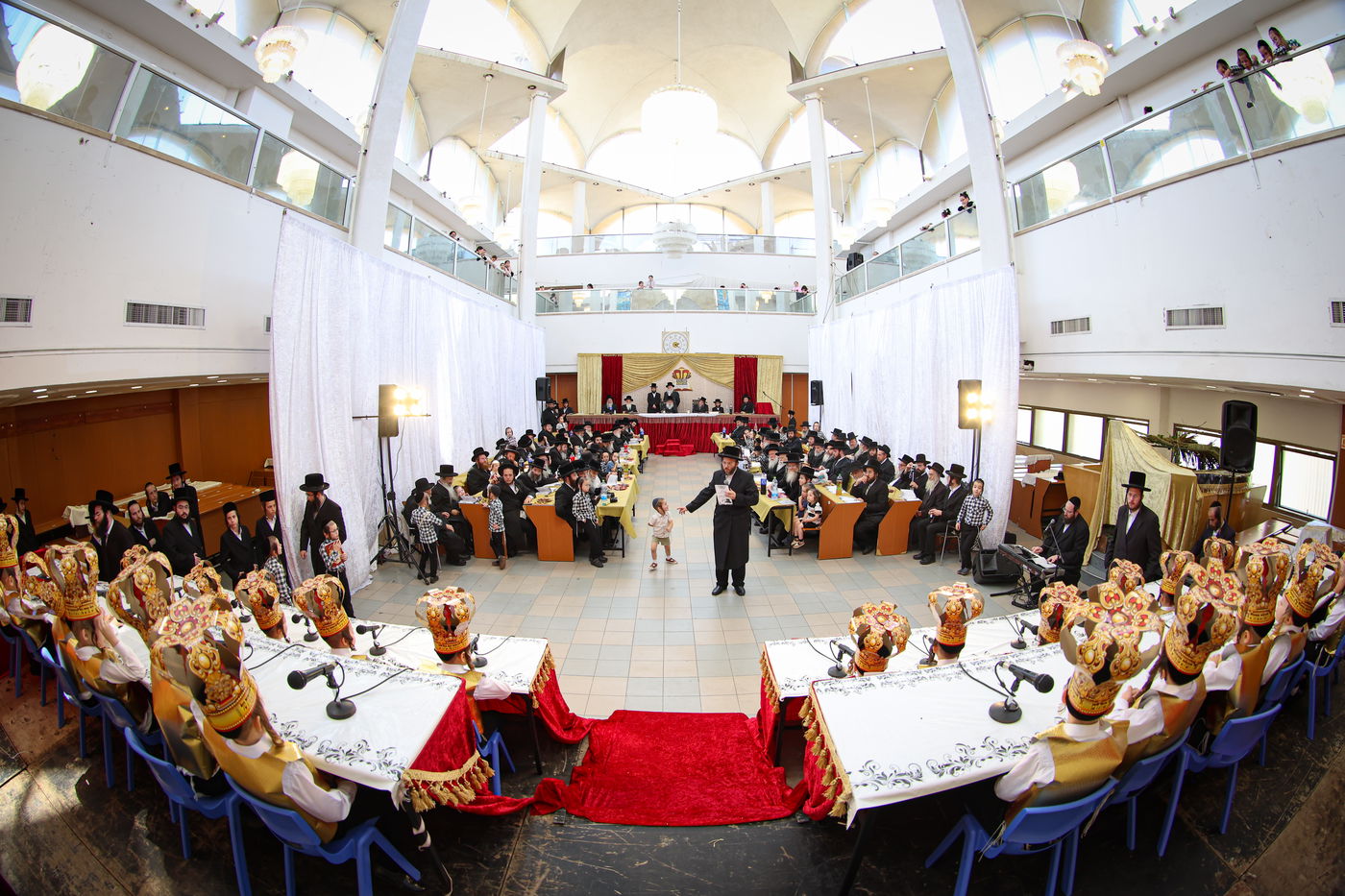 מסיבת חומש בתלמוד תורה נדבורנה