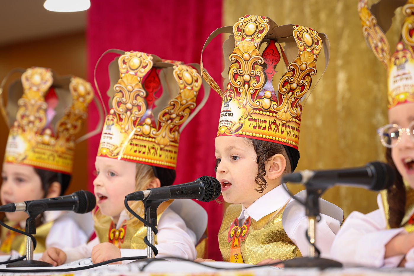 מסיבת חומש בתלמוד תורה נדבורנה