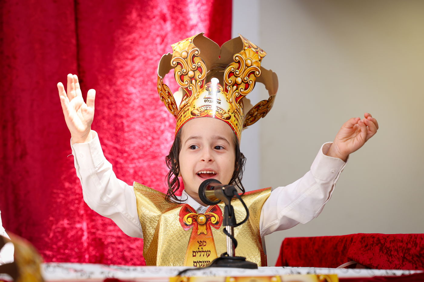 מסיבת חומש בתלמוד תורה נדבורנה