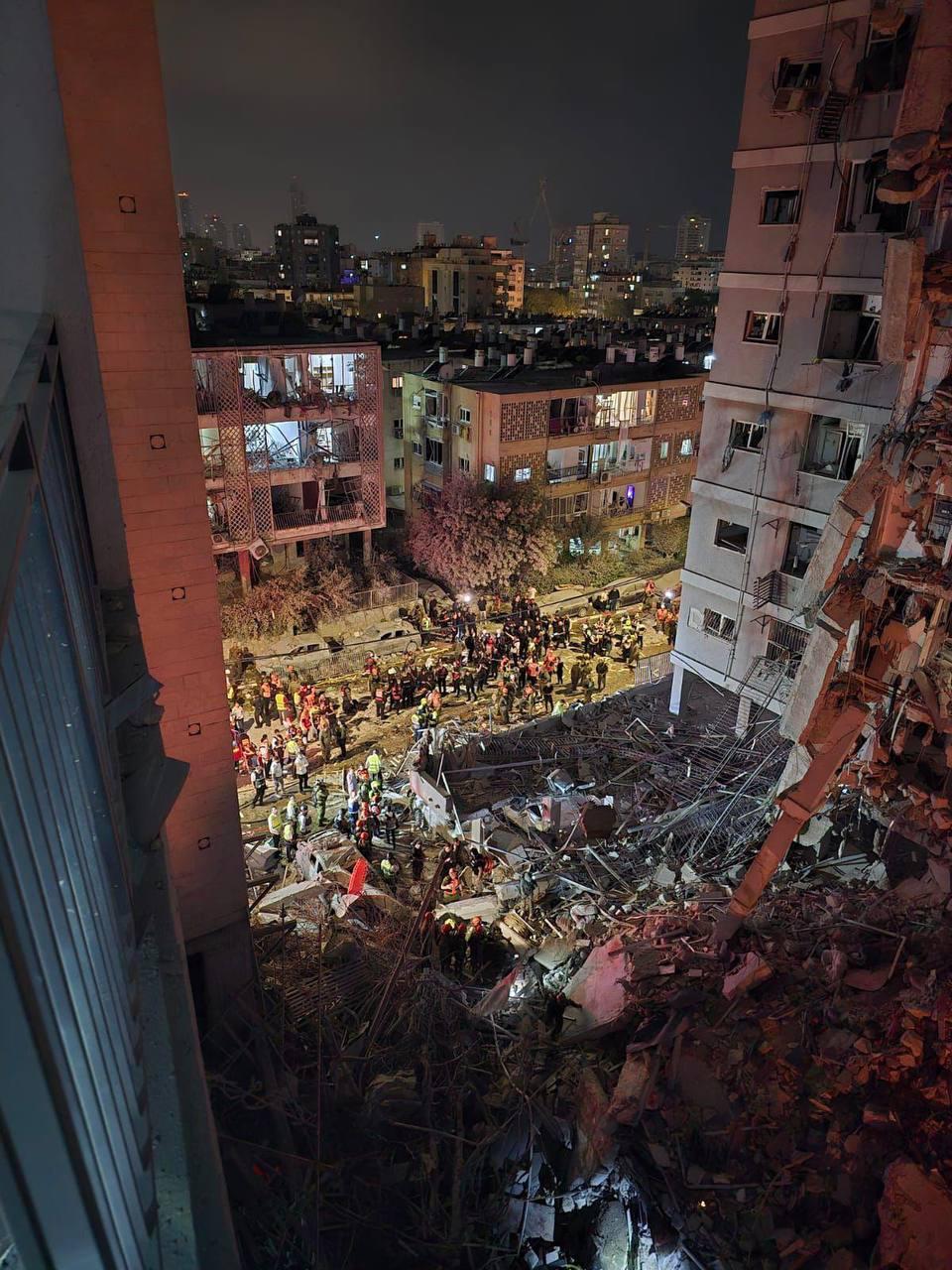 המתקפה מאיראן - תיעוד מהזירה בבת ים