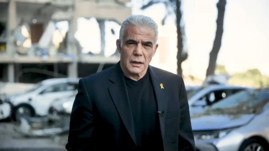 לפיד לפני זמן קצר בזירה בבת ים 