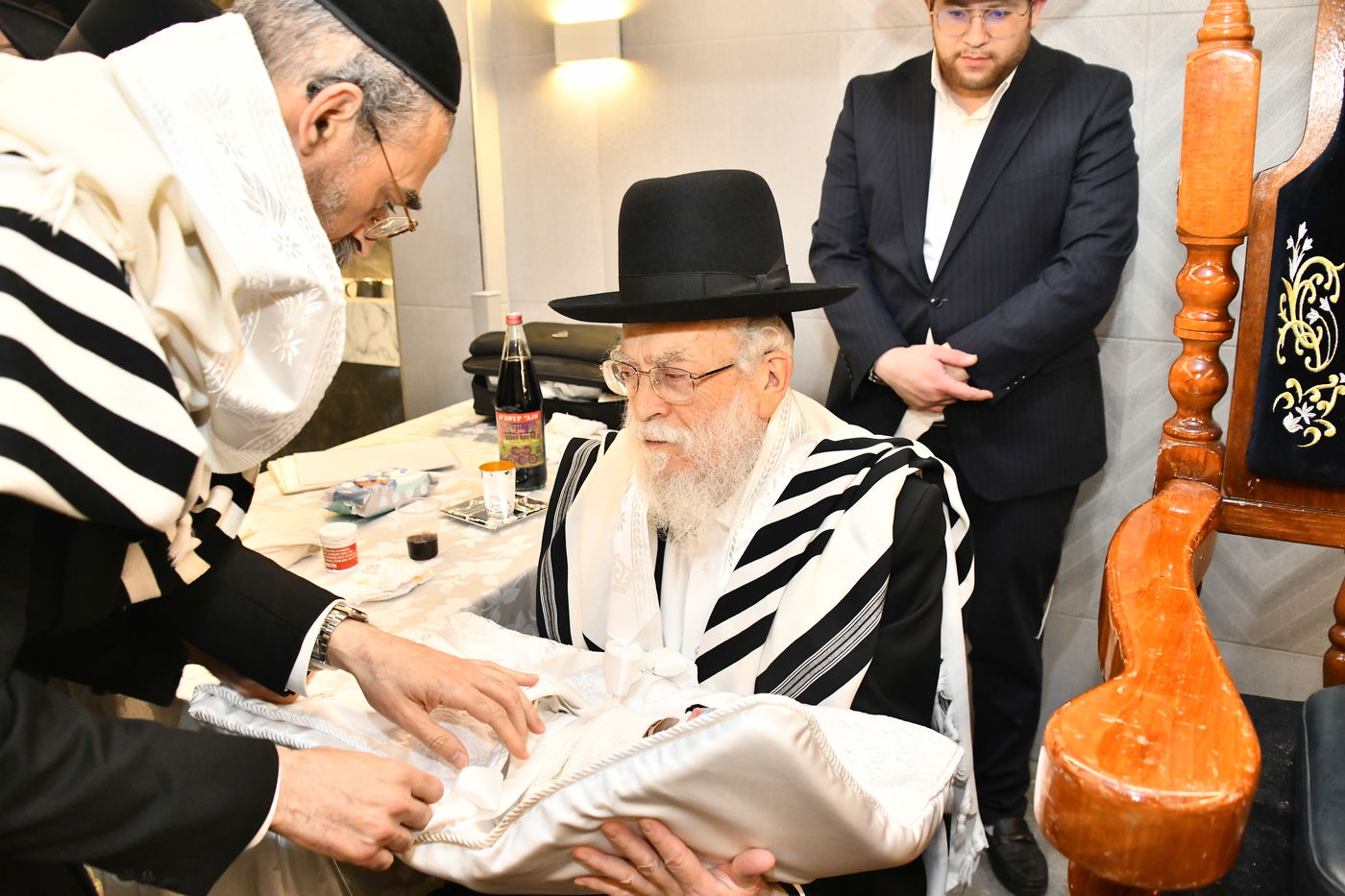 ברית לנין הגאון רבי בנימין אלישיב