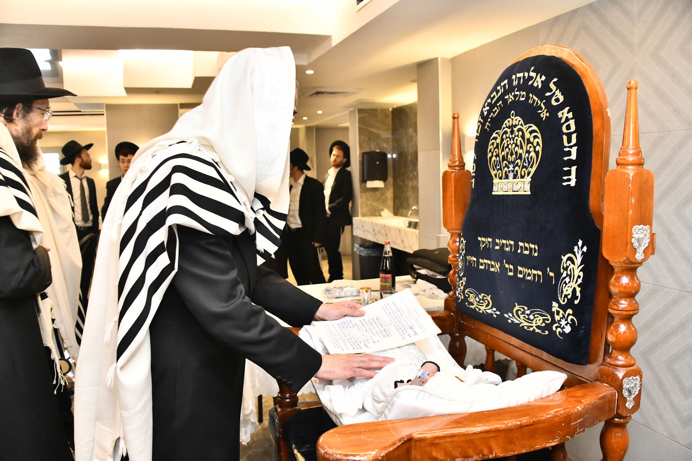 ברית לנין הגאון רבי בנימין אלישיב