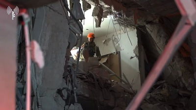 לוחמי פיקוד העורף בפעילות חילוץ והצלה