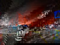 תיעוד מהזירה בחיפה