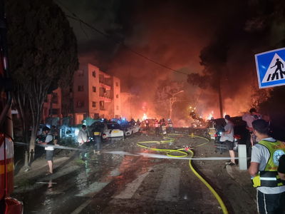 תיעוד מהזירה בחיפה