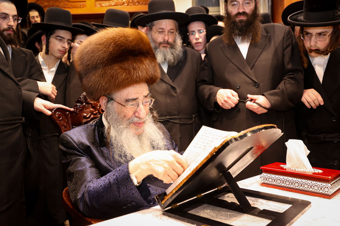 הכנסת ס"ת לישיבת אלכסנדר