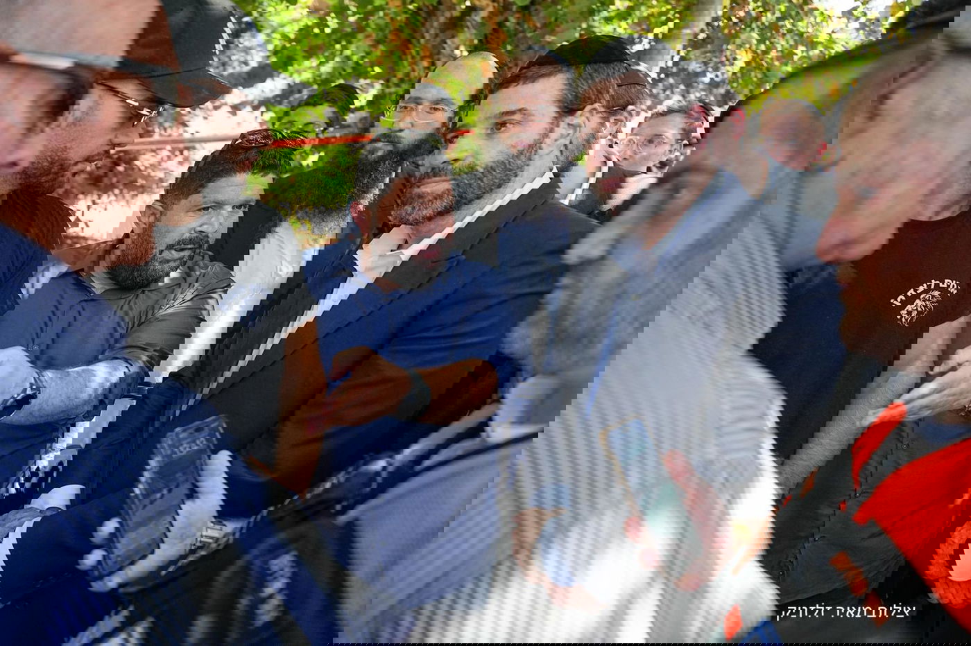 ההרס בזירת הנפילה בבני ברק