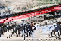 ההרס בזירת הנפילה בבני ברק