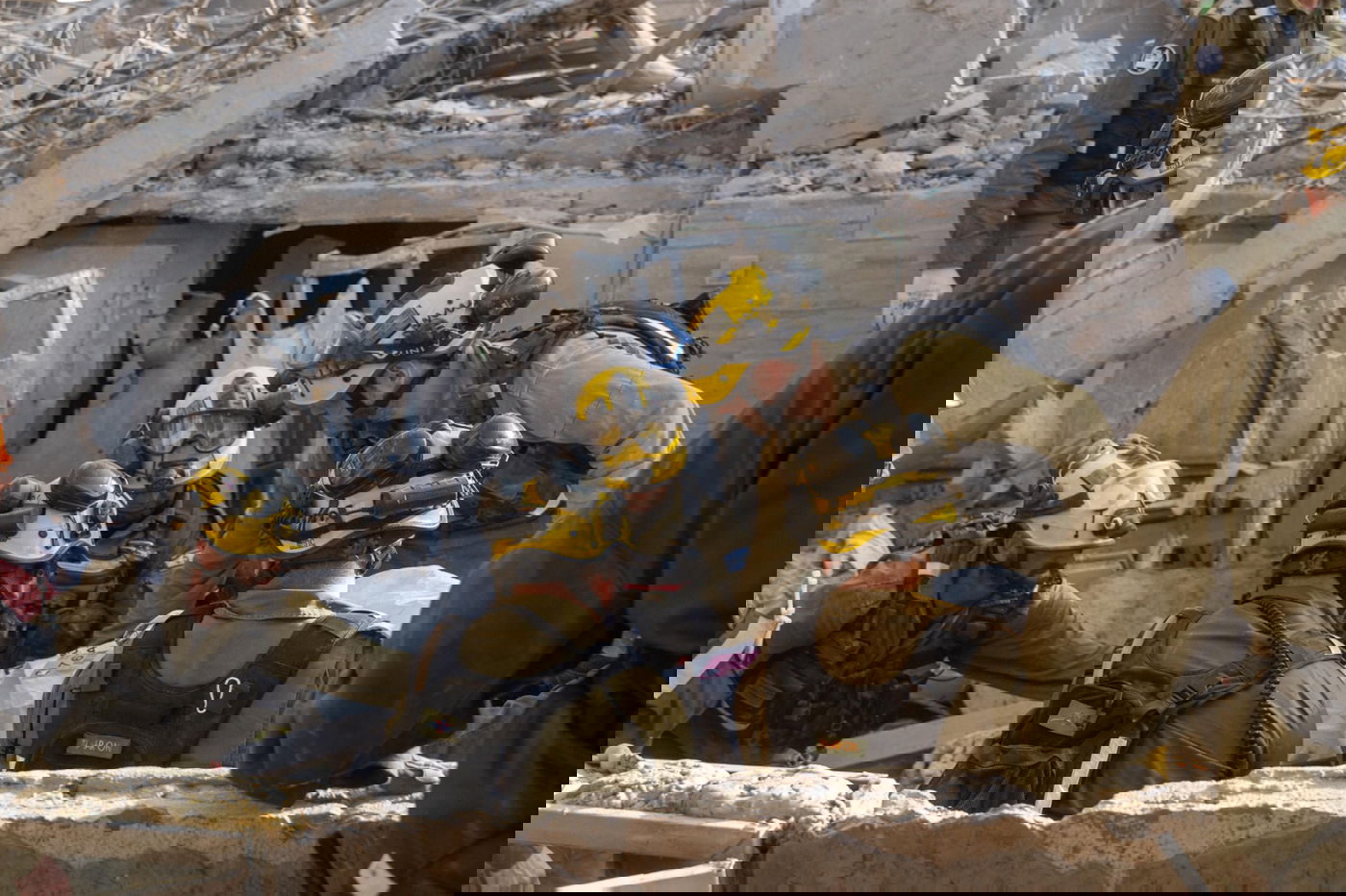 פקע"ר בזירות הנפילה היום