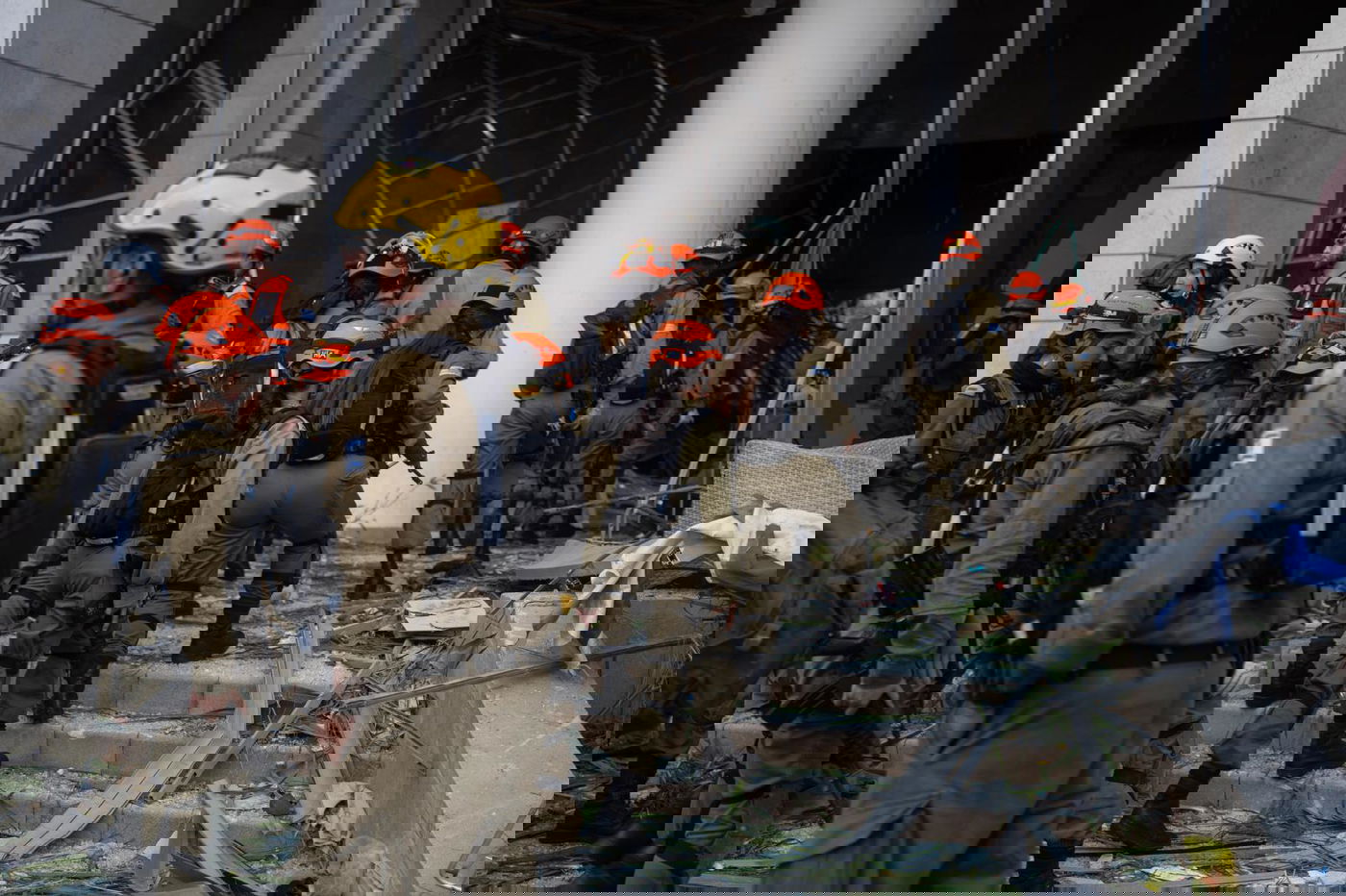 פקע"ר בזירות הנפילה היום