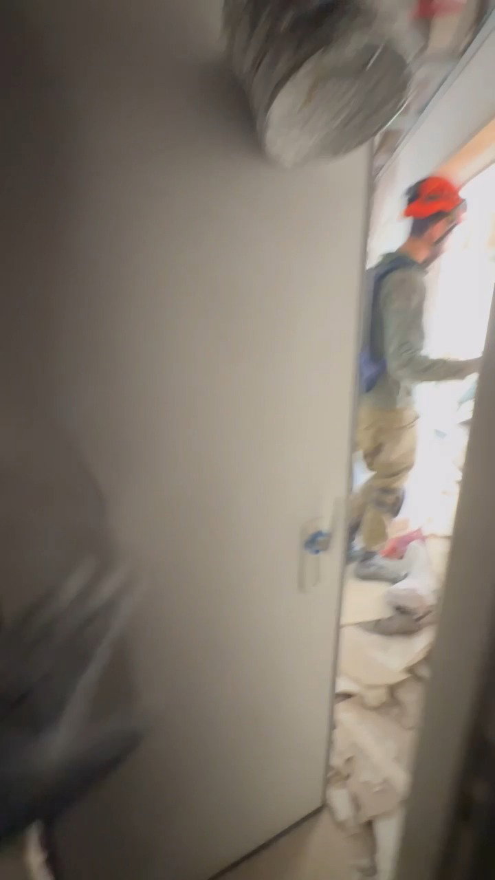 תיעוד ממ"ד ששרד בפגיעה הקשה בפ"ת