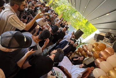 השחקן המתחזק חגג ברית לבנו שעות לפני פרוץ המלחמה: השם שנבחר - לביא