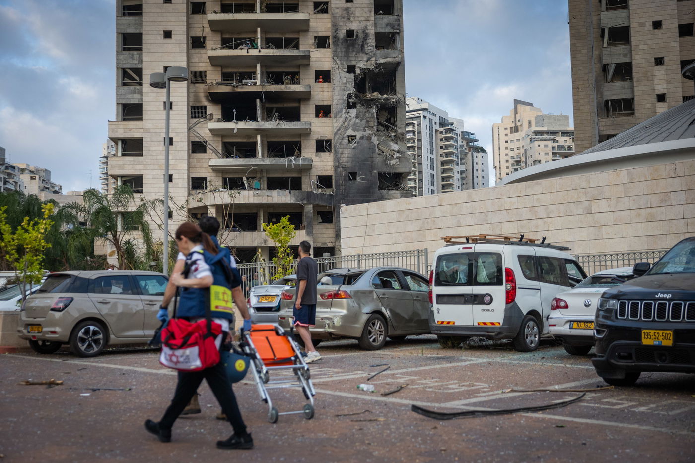 זירות הנפילה במרכז