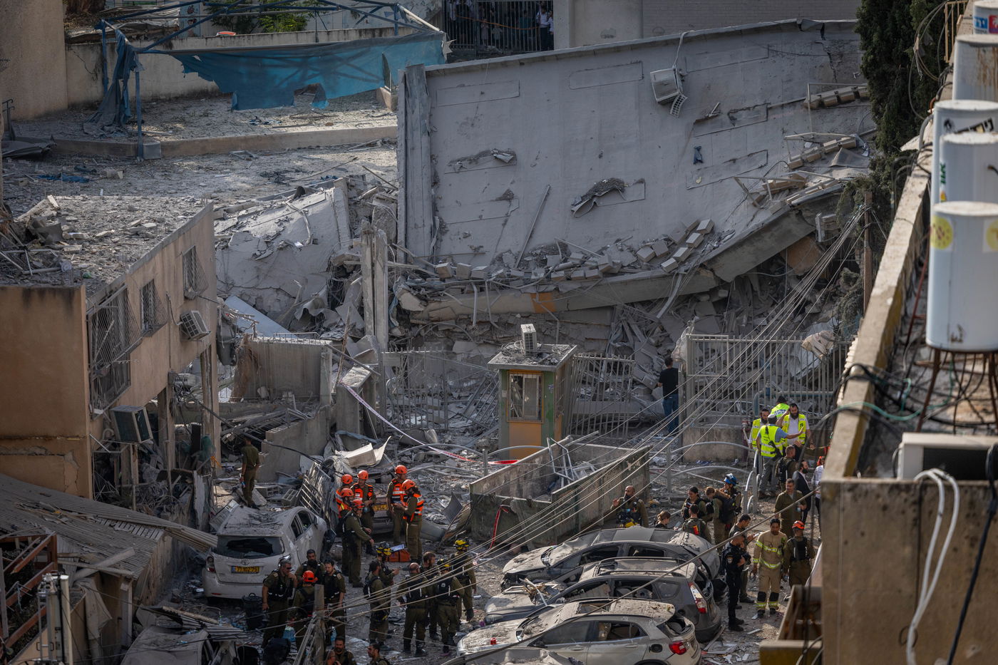 זירות הנפילה במרכז