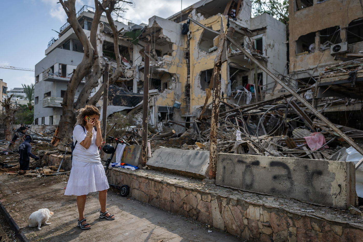 זירות הנפילה במרכז