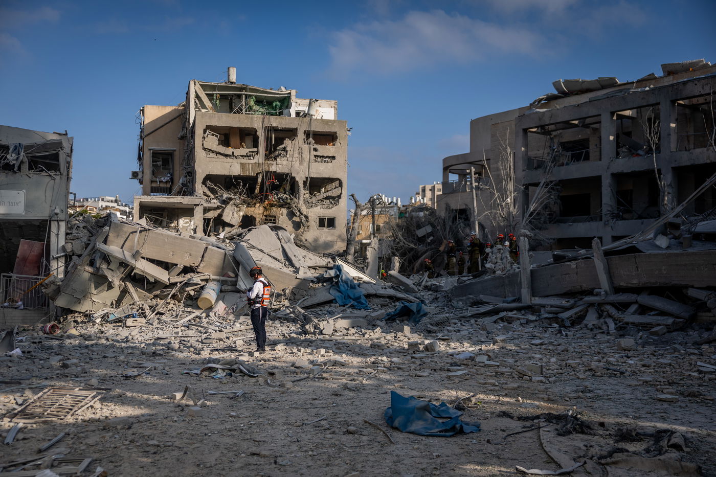 זירות הנפילה במרכז