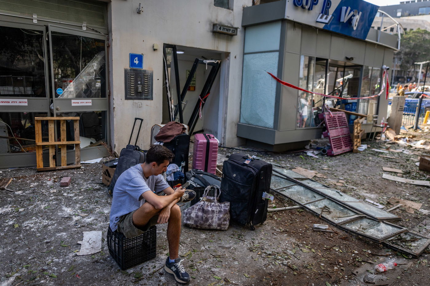 זירות הנפילה במרכז
