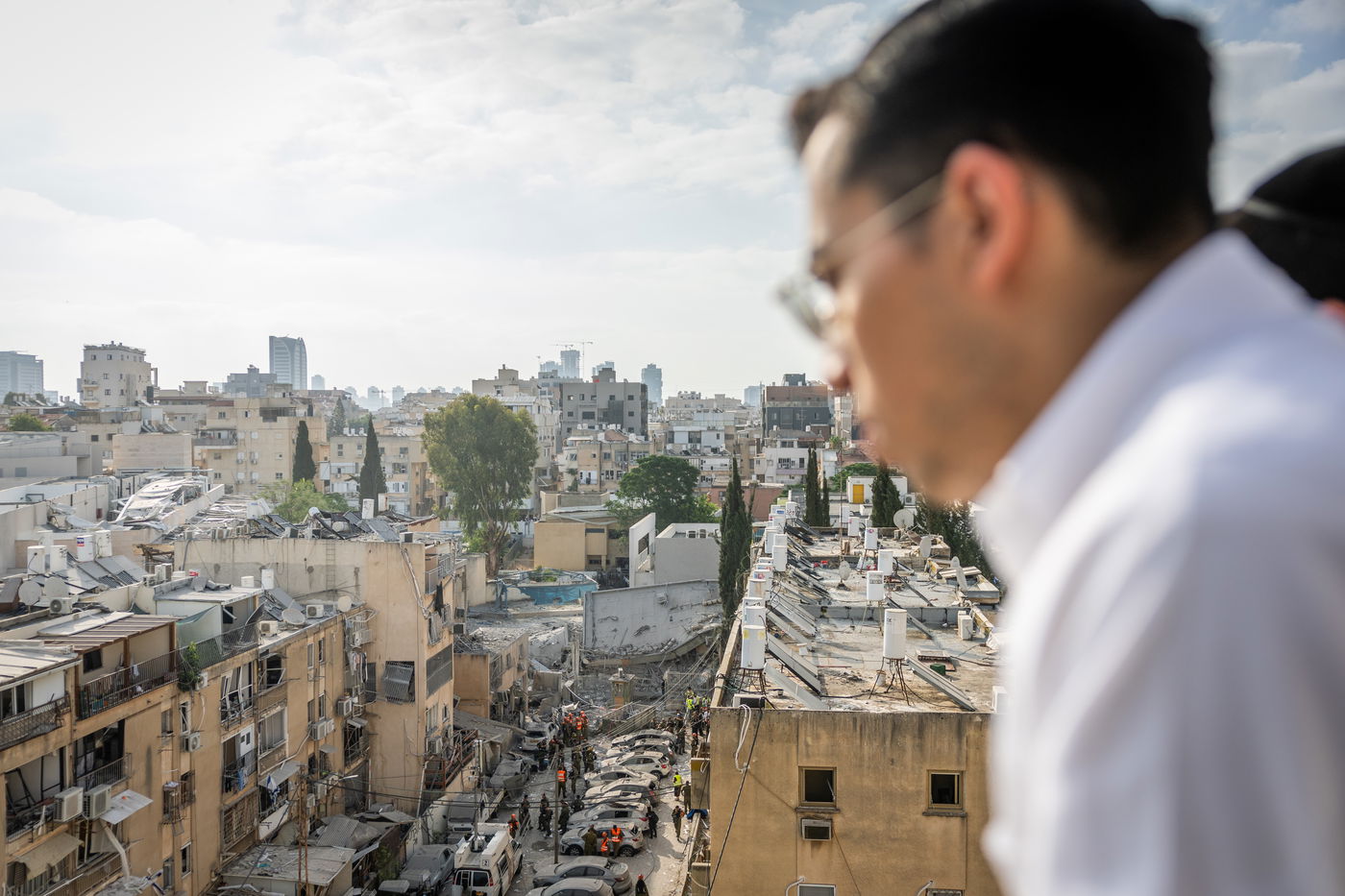 זירות הנפילה במרכז