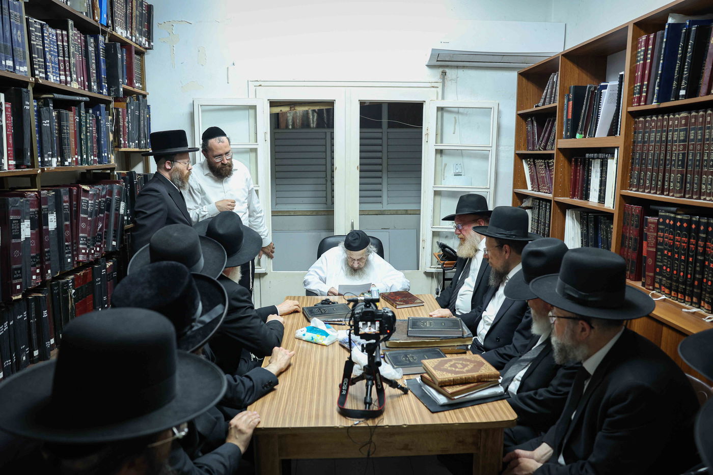 ראשי איגוד הסמינרים אצל הגר"ד לנדו