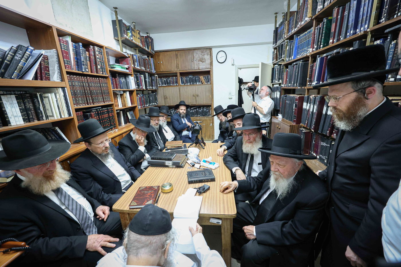 ראשי איגוד הסמינרים אצל הגר"ד לנדו