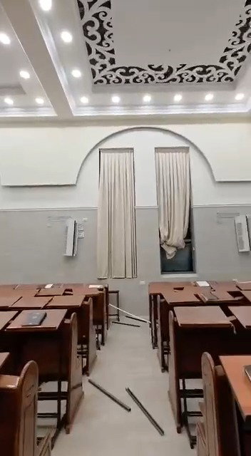 בית כנסת במרכז הארץ שנפגע 