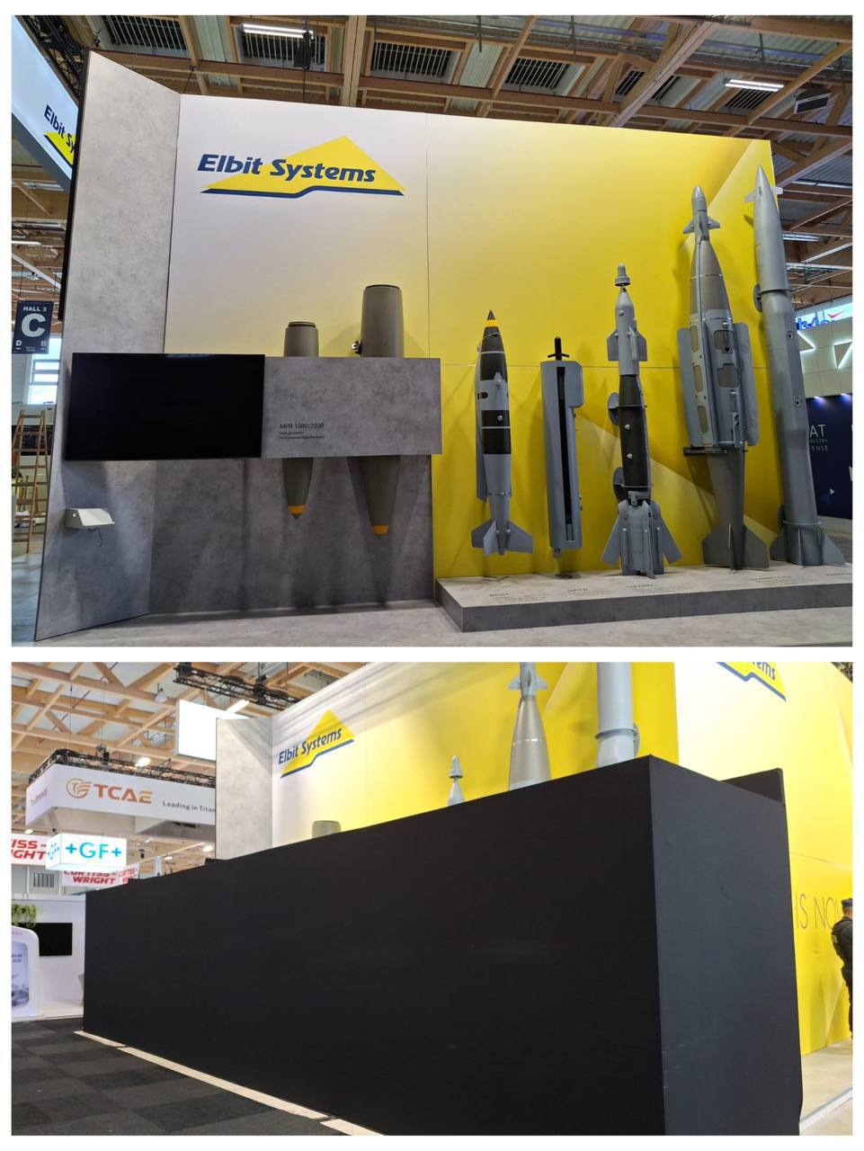 חסימת הדוכן הישראלי בצרפת