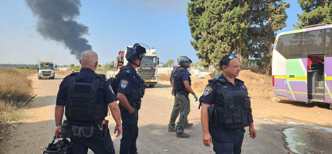 זירת הנפילה בהרצליה