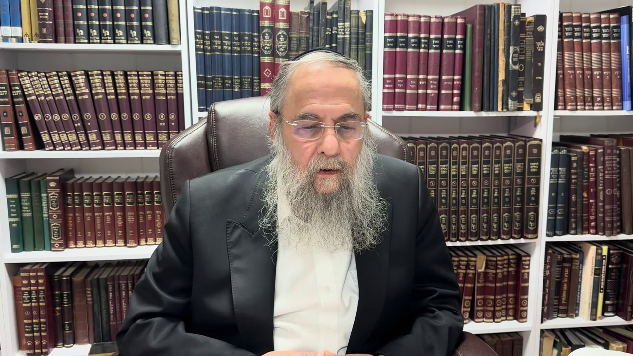 הגר"ד לייבל בשיחה מרוממת ומעמיקה לבני הישיבות לרגל המצב