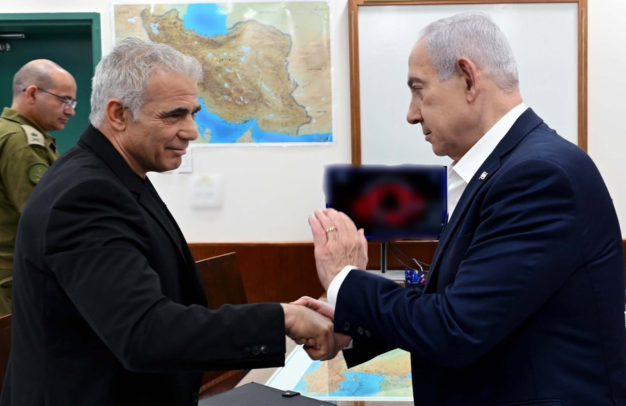 נתניהו ולפיד