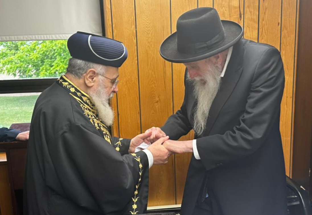 הגר"י יוסף ורה"י הגר"א פלדמן