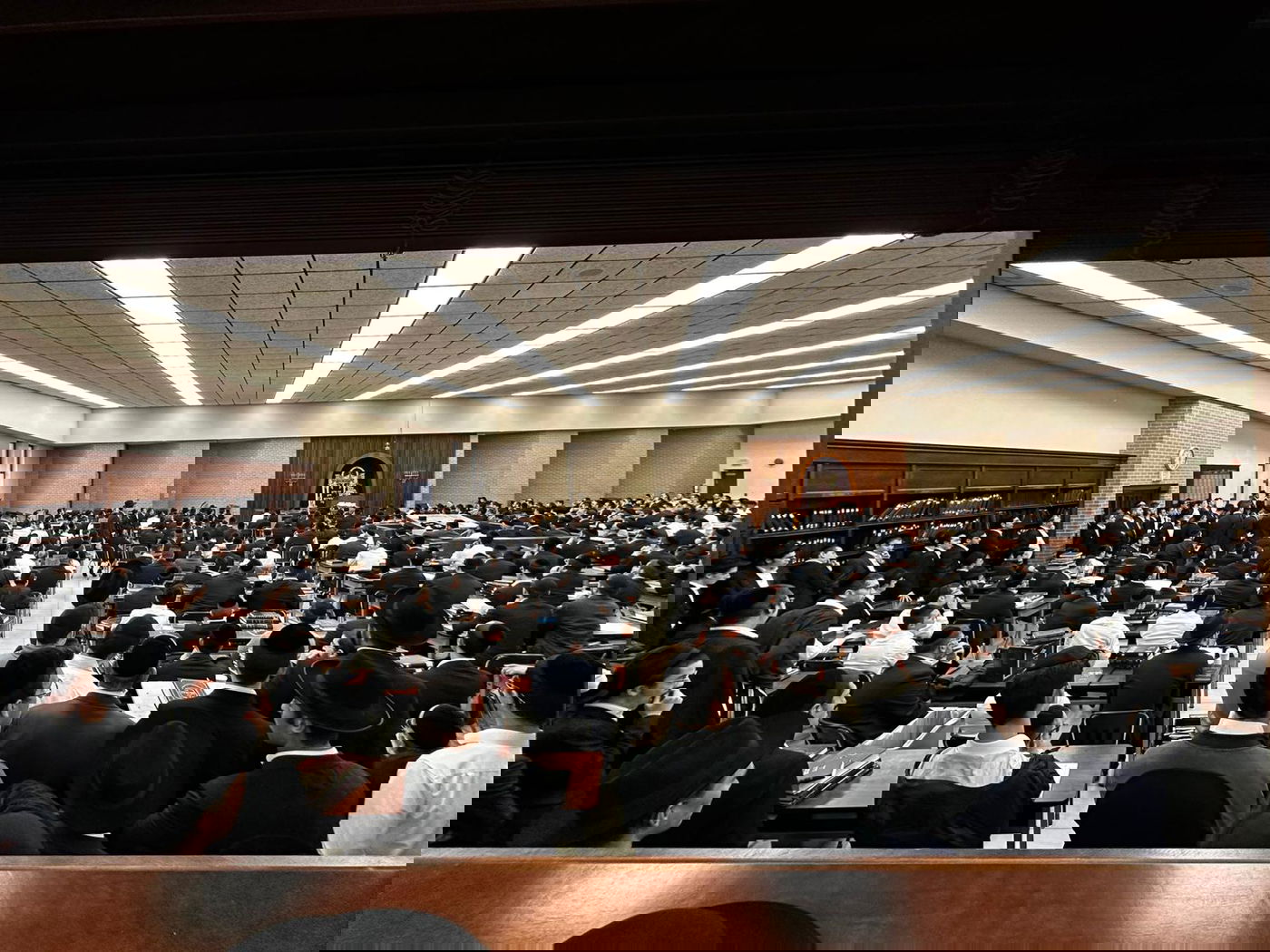 היסטוריה בבולטימור: הראשון לציון בשיעור חיזוק בהיכל ישיבת 'נר ישראל'