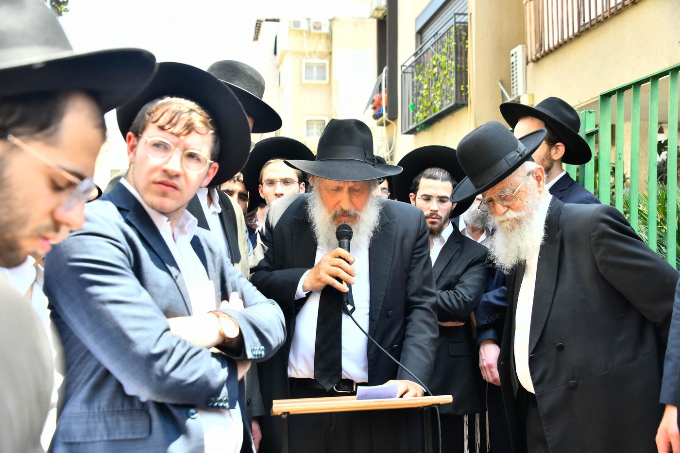 מסע הלוויית הגאון רבי ישראל סוקל זצ"ל 