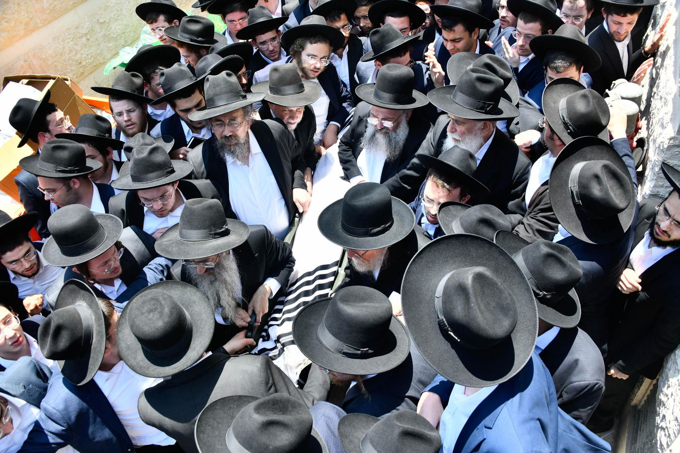 מסע הלוויית הגאון רבי ישראל סוקל זצ"ל 