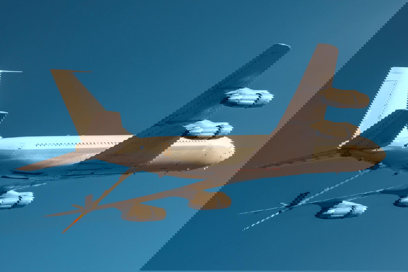 תיעוד תדלוק מטוסי הקרב של חיל האוויר