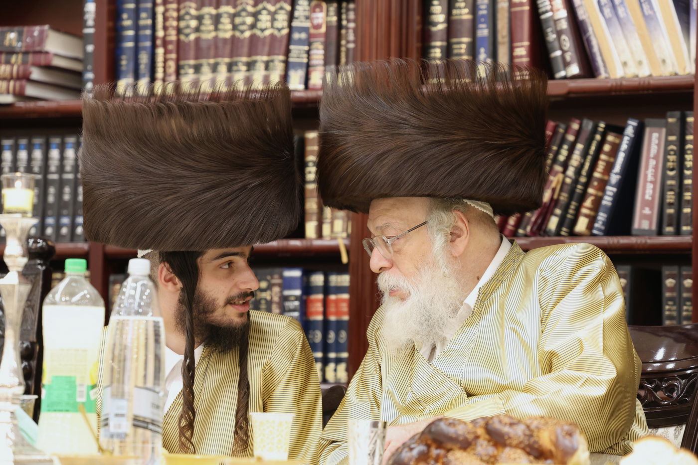 שמחת שבע ברכות לנכדת האדמו"ר מתולדות אהרן