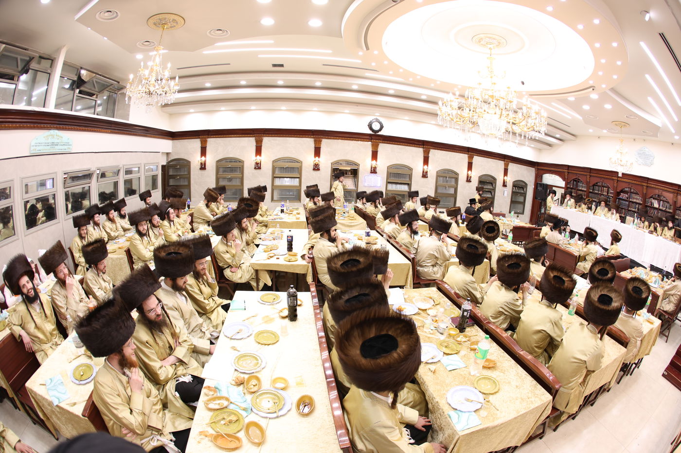 שמחת שבע ברכות לנכדת האדמו"ר מתולדות אהרן