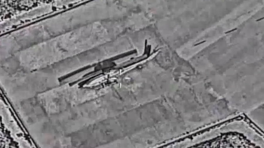 תיעוד מהתקיפות באיראן