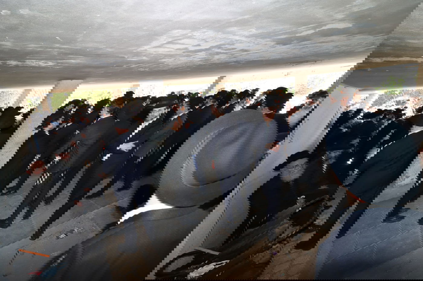 הלוויית הגאון ר' אליעזר דן דרבקין זצ"ל