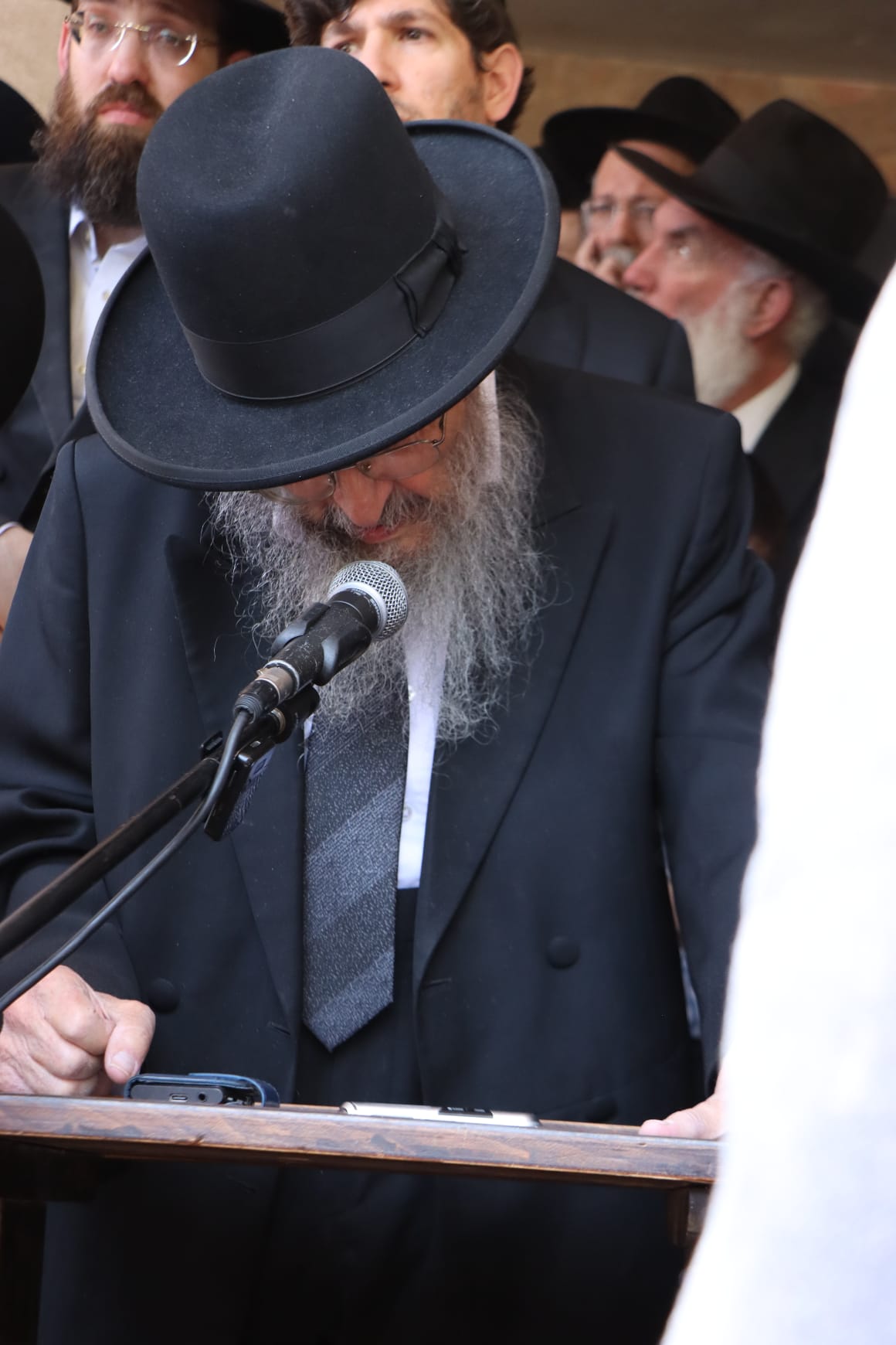 הלוויית הגאון ר' אליעזר דן דרבקין זצ"ל