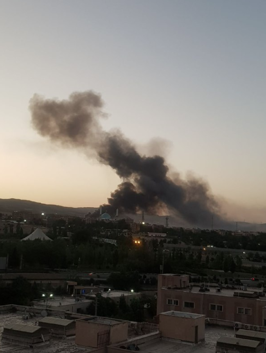 הפיצוץ מזרח לטהראן