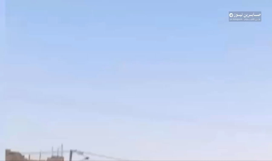 תיעוד רגע הפלת ההרמס הישראלי