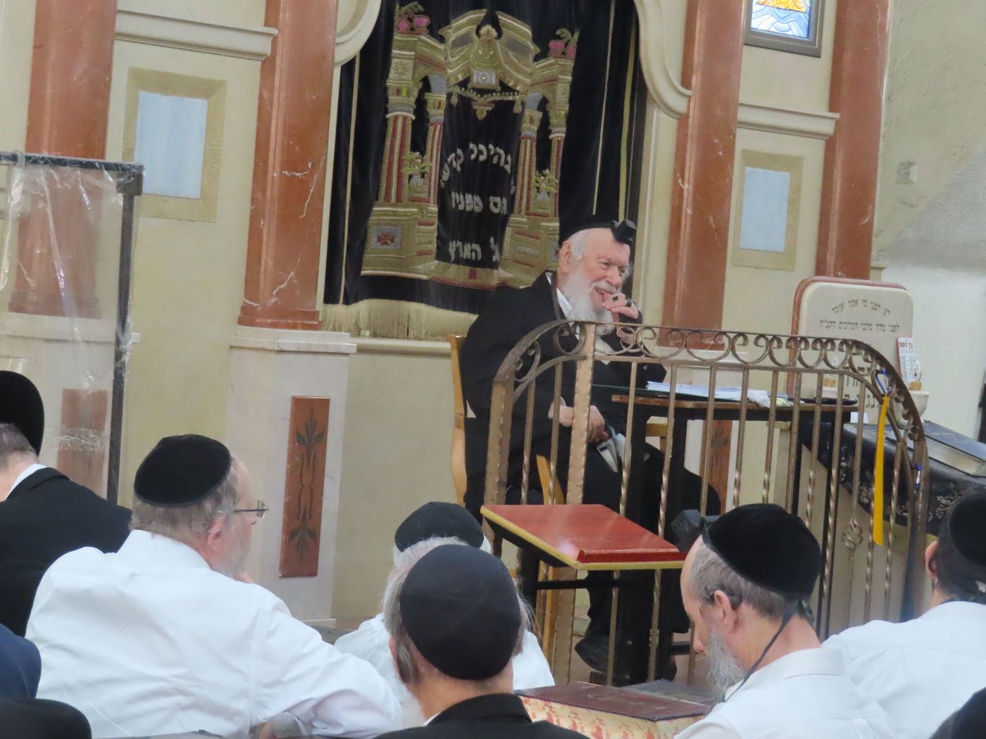 הגאון רבי יצחק זילברשטיין בימי המלחמה בכולל 'בית דוד' ברמת אלחנן