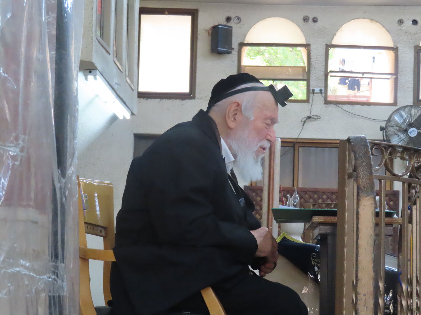 הגאון רבי יצחק זילברשטיין בימי המלחמה בכולל 'בית דוד' ברמת אלחנן