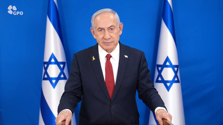 נתניהו בהצהרה הערב