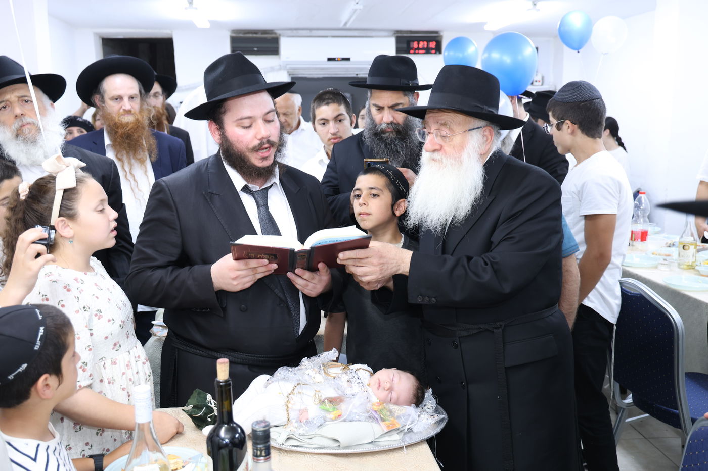 פדיון הבן בתנאי מלחמה בקריית מלאכי