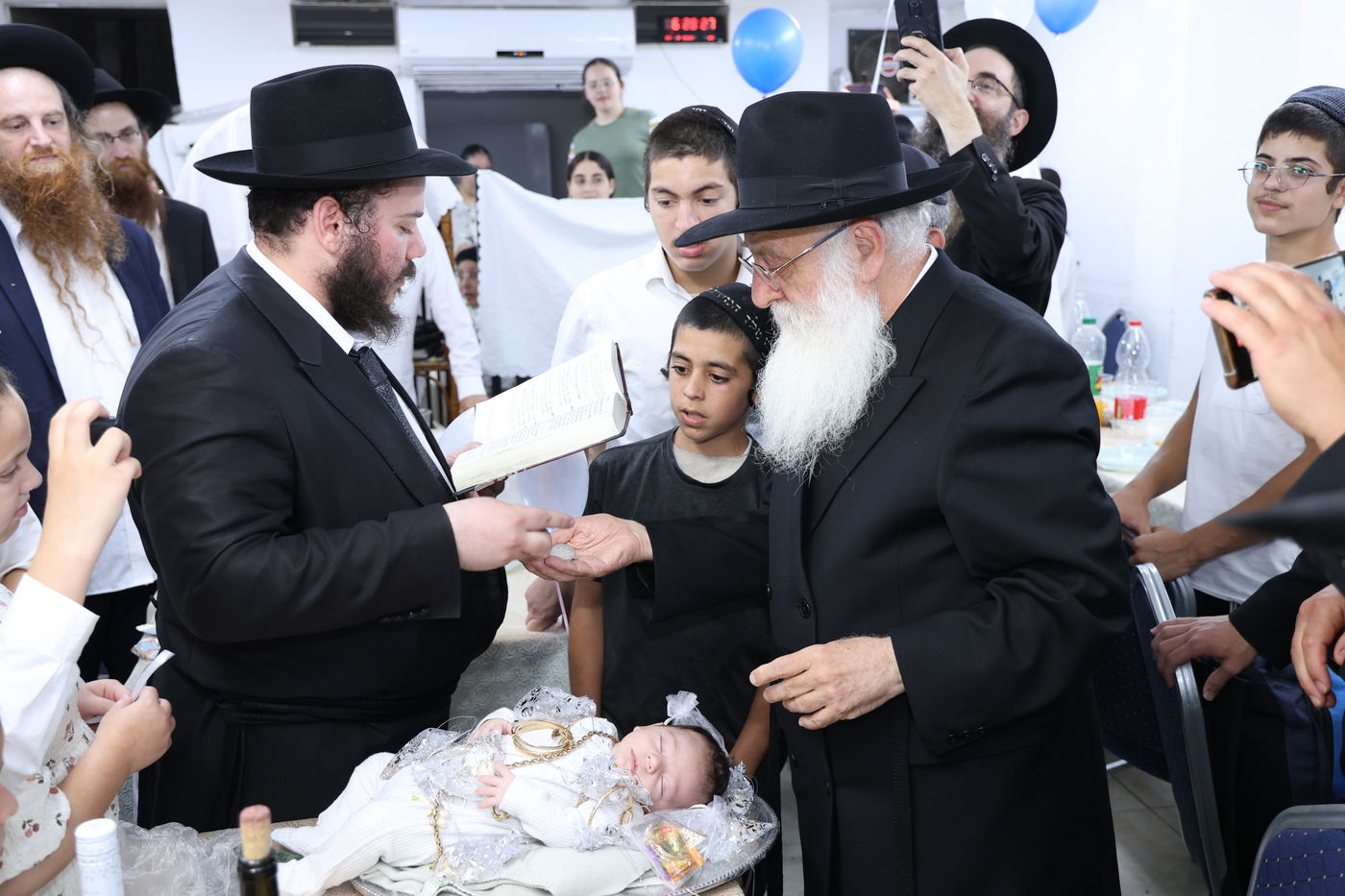 פדיון הבן בתנאי מלחמה בקריית מלאכי